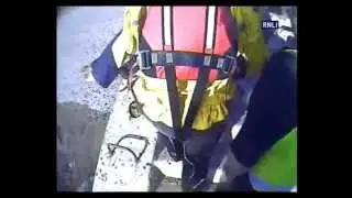 Blackpool RNLI volunteers save woman cut off by tide