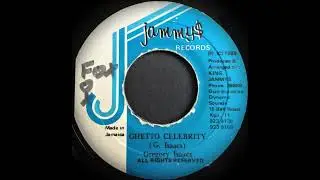 Gregory Isaacs - Ghetto Celebrity (Jammy's)