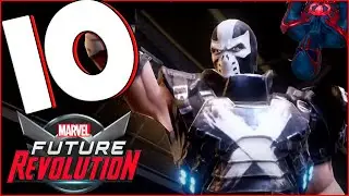 MARVEL FUTURE REVOLUTION Full Walkthrough Part 10 NOVA Corp Rotten to the Corps! (Mobile)