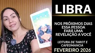 ♎️😮LIBRA NOS PRÓXIMOS DIAS ESSA PESSOA FARÁ UMA REVELAÇÃO A VOCÊ 