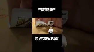 3bet with Pocket Queens, cbet the King-high board, face an instant allin shove！QQ三注后在K高面下注，对手直接秒全下🔥