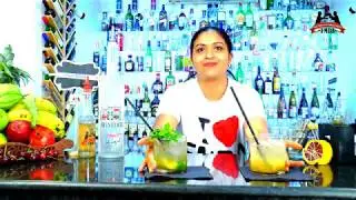 How to Make a Caipirojka Cocktail | Fire Flair & Mixology bartending | India  | Goa | Maharashtra |