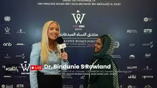 Dr. Bindunie Rowland | Wellness, AI & Human-Centred Innovation &mdash; Creative Women Forum 2025