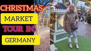 Christmas market Tour in Germany/kiel Germany/Beautiful construction 👌