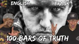 STILL RECOVERING FROM THIS 🔥🔥!!!!!! | Americans React to English Frank - 100 Bars of Truth 1