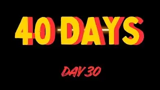 40 DAYS IN PRAYER /DAY 30 /SUNDAY December 21st, 2025