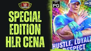 Special Edition John Cena Hustle Loyalty Respect 6 Star gold-WWE Champions