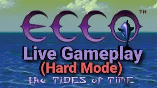 Ecco: The Tides of Time (Sega CD) Live Gameplay (Hard Mode)