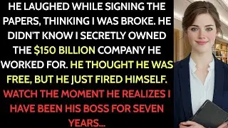Unaware She Inherited The $150B Real Estate Company He Worked For, He Signed The Divorce Papers...