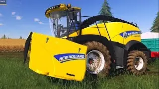Farming Simulator 19 - New Holland FR 780 Gameplay (HD) [1080p60FPS]