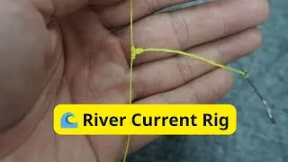 How to Tie a Catfish Rig &ndash; One Hook, Sinker on the Bottom (River Current Rig)