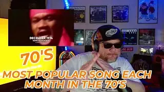 Most Popular Song Each Month in the 70s REACTION