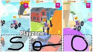 SCRIBBLE RIDER Gameplay - Voodoo Game (iOS, Android)