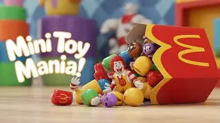 UNBOX DAILY EPISODE 1 : McDonald's miniature toys | Zuru Mini Brands Disney Store Series minis 