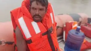 Near Nepal border rescue in river || village river vlog || Parman river ||#river #parmanriver
