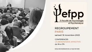 11am - David FAURE, Psychoanalyst and teacher of psychopathology