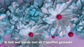 Shabby Chic Blossom bloemen met PaperSoftColor