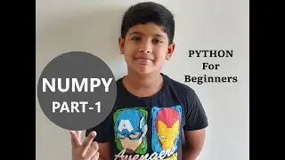 Python|Python For Beginners|Numpy