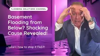 Shocking Basement Flooding from Below Cause Exposed & How to Stop It Instantly: Flooded Basement Fix