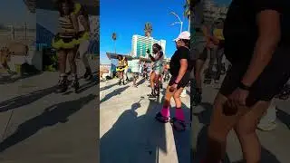 Bouncing in Long Beach, Ca! Let&rsquo;s Twist!!! 😝😝#fitness #longbeach #jumpingjackson #fun #love