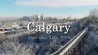 Calgary Cross Country Skiing - December 24