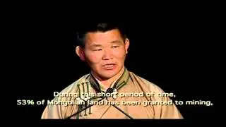 2007 Goldman Environmental Prize Ceremony: acceptance speech Tsetsegee Munkhbayar