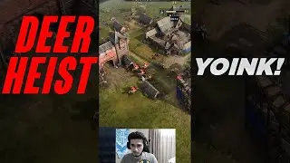 Deer Heist Of The Century | AoE4 #shorts