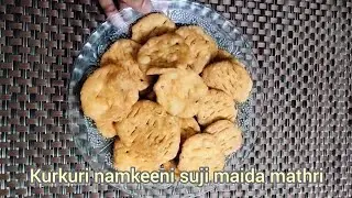 Kurkuri namkini suji maida mathri Diwali special recipe#ad #youtube #youtubeshorts #indianfood #food