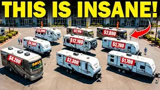 RV Prices JUST PLUMMETED — 9 Like-New Models Now Selling for Pennies (February 2026)