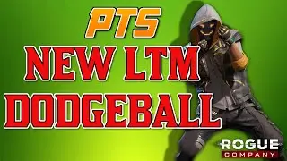 PTS NEW LIMITED TIME GAME MODE DODGEBALL - GL1TCH GAMEPLAY - ROGUE COMPANY