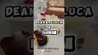 ハワイの Dean & Deluca でアフタヌーンティー　ロケーションはリッツのだけだから気をつけてね　 #ハワイローカル情報 #ハワイグルメ