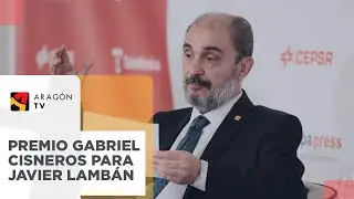 Javier Lamb&aacute;n recibe, a t&iacute;tulo p&oacute;stumo, el Premio Gabriel Cisneros