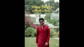 🎉✨ VPS PRADEES &ndash; TRACK 3 | AKASH ANNA BIRTHDAY AI SONG ✨🎉
