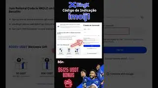 C&oacute;digo de Indica&ccedil;&atilde;o BingX: IMOIJ1 | B&oacute;nus de inscri&ccedil;&atilde;o no BingX