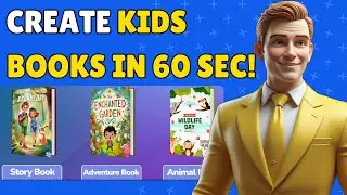 Create Children Books in 60 Seconds! | Kids Book AI Review for Aspiring Authors & Educators