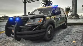 Playing GTA 5 As A POLICE OFFICER Highway Patrol| GTA 5 Lspdfr Mod| Live