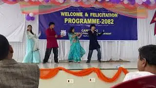 Farewell couple dance in remix song