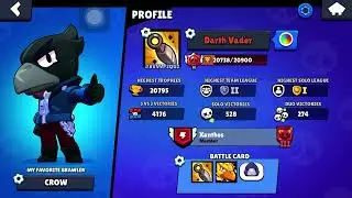 I got the Phoenix Crow icon from a Starr drop but I don&rsquo;t have the skin #brawlstar #fyp