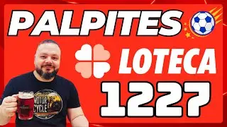 LOTECA 1227 | Palpites An&aacute;lise Completa e Programa&ccedil;&atilde;o com BOL&Atilde;O OFICIAL