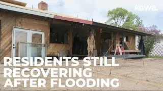 Residents in Burns, Oregon still recovering from devastating April flooding