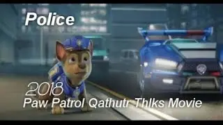 Transhouterlmolltion Paw Patrol Qathutr Thlks Movie 2018 Police Patrol Crute