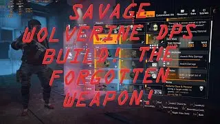 Tom Clancy's The Division 2, Savage Wolverine Build (The Forgotten weapon)