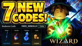 *NEW CODES* ALL WORKING CODES FOR WIZARD ALCHEMY IN MAY 2026! ROBLOX WIZARD ALCHEMY CODES