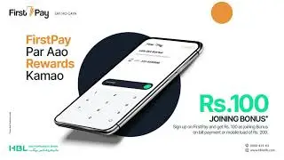 FirstPay Par Aao Rs. 100 Reward Kamao