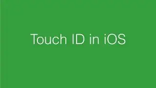 Touch ID in iOS with Swift