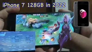 iPhone 7 128GB ios 15.7 Mobile Legends Test in 2022. Valentina Gameplay.