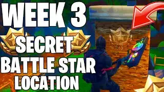 WEEK 3 SECRET BATTLE STAR! FREE TIER! FORTNITE SEASON 6