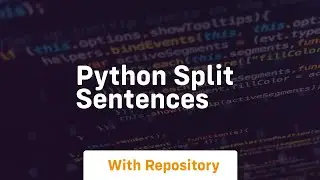 python split sentences