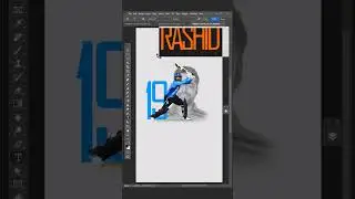 Cricket 🏏  Poster Design ☝️ Watch step by step tutorial #photoshop #poster