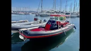 Route du Sud, loueur de semi-rigides sur le port d'Hyeres vous présente son JOKER BOAT Clubman 28
